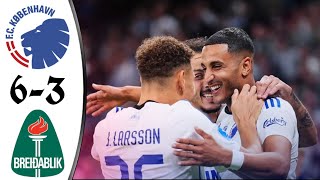 FC København vs Breidablik 63 Highlights  Champions League 20232024  FC Köbenhavn  Breiðablik [upl. by Barnaba]