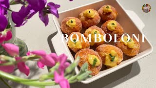 BOMBOLONI  Italian Donuts with Mango Vanilla Pastry Cream  ShariffsPakwan [upl. by Eugenio615]