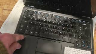 Dell Latitude E7240 How To Change The Screen Touch Screen [upl. by Elyl]