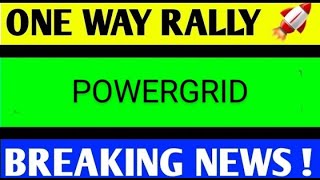 POWERGRID SHARE LATEST NEWS TODAYPOWERGRID SHARE TARGETPOWERGRID SHARE ANALYSISPOWERGRID SHARE [upl. by Hannavas]