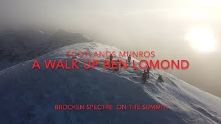 Brocken Spectre on Ben Lomond [upl. by Kaufmann]