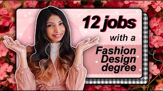 12 careers with a Fashion Design Degree In India [upl. by Churchill616]