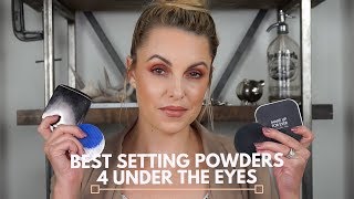 How To Setting mature under eyes amp the BEST Powders   Elle Leary Artistry [upl. by Asilanom]