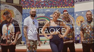 Boomdabash  KARAOKE feat Alessandra Amoroso [upl. by Nilreb]