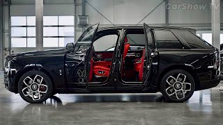 New Rolls Royce Cullinan Black Badge  Luxury Expensive SUV [upl. by Namwob877]