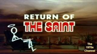 Return Of The Saint TV Intro 1978 With HQ Audio [upl. by Bonnell]