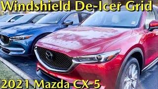 2021 Mazda CX5 Windshield DeIcer Grid with the GT Premium Package opt [upl. by Ramedlaw210]