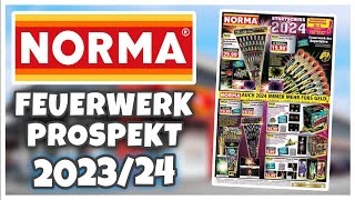 Norma Feuerwerk Prospekt 202324 🔥  Pyro TV [upl. by Anaib]