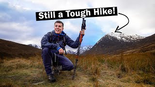 Climbing the quotEasiestquot Munros in Glen Affric Scotland [upl. by Anilatak487]