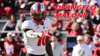 2022 NFL Draft Prospect DeAngelo Malone [upl. by Tansy847]