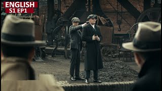 Peaky Blinders Season 1 Episode 1 Explained in English  Series Analysis [upl. by Ahsiekin865]