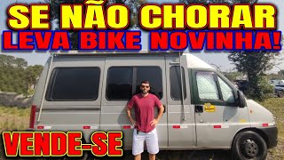 VENDESE MOTORHOME FIAT DUCATO NO JEITO PEGAR E VIAJAR E SE NÃO CHORAR LEVA UMA BIKE NOVINHA [upl. by Ttoille376]