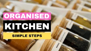 Simple Steps to an Organised Kitchen [upl. by Ennaeirb]