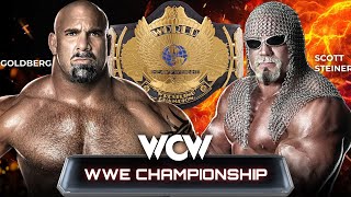 WWE 2K23 Goldberg vs Scott Steiner quotWWE Championshipquot [upl. by Campball]