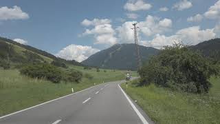 Driving from Dobbiaco Italy to Tirol Austria [upl. by Ramahs]