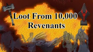 Loot From 10000 Revenants  Insane Luck  Runescape 3 [upl. by Rozele916]