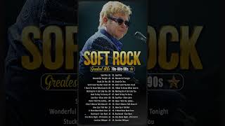 Best Soft Rock Ballads 70s 80s 90s🎙Elton John Rod Stewart Lionel Richie Bee Gees Eric Clapton [upl. by Sehcaep]