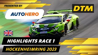 A Championship Fight at Hockenheimring  DTM Highlights presented by Autohero  DTM 2023 [upl. by Viguerie]