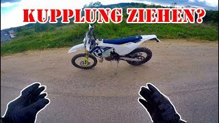 Warum ich keine Kupplung ziehe  Husqvarna TE 300i [upl. by Arekat235]