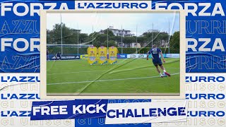 Retegui vs Zaniolo  Free Kick Challenge [upl. by Trah]