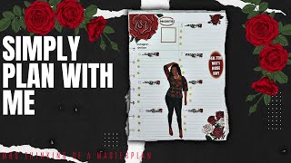 National Rose DaySimply Layout Plan with me [upl. by Konstance86]