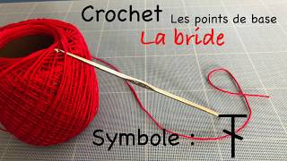 Point de base au crochet 56 la bride [upl. by Emlynne481]