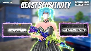 Pro Sensitivity amp Settings 🔥  Zero Recoil Sensitivity  iPhone 13 60 FPS BGMI [upl. by Deeyn]