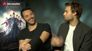 Interview Jack Huston amp Douglas Booth PRIDE AND PREJUDICE AND ZOMBIES [upl. by Granese]