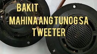 Paano mag repair ng tweeter o paano ayusin ang tweeter [upl. by Annayad]