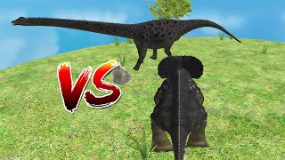 Dino Battle Arena Fallen World Android Gameplay 2 [upl. by Yanrahs]