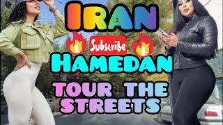 Iran tour the streets of Hamedan Part 2 [upl. by Nosnorb121]