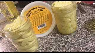 DIY Whipped Shea Butter Recipe ⎮ Keyahh [upl. by Ttegirb24]