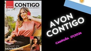 AVON CONTIGO CAMPAÑA 012024 ARGENTINA REVENDEDORAS 🇦🇷 [upl. by Keppel86]