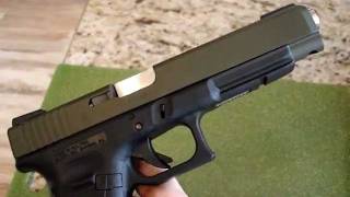 Glock 35 With OD Green Cerakote amp 357 Sig Conversion [upl. by Eibrad]