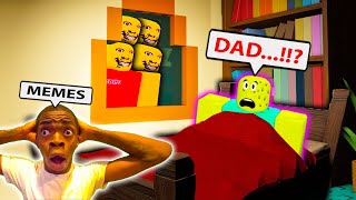 ROBLOX Weird Strict Dad — FUNNY MOMENTS Become Dad — GAMEMODES [upl. by Perce397]