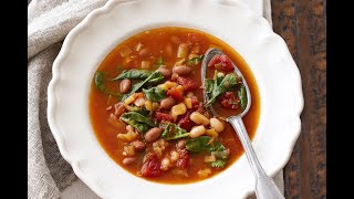 Tuscan Bean Soup [upl. by Eadahc795]