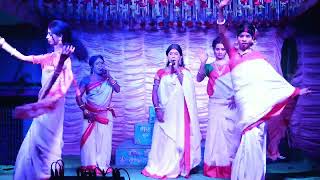 দুর্গাপূজা  tune mujhe bulaya sherawaliye song  maa manasa bishari gaan  Malda music official [upl. by Rukna]