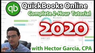 QuickBooks Online 2hour Tutorial Setup Chart of Accounts and Banking [upl. by Namolos]