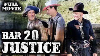 BAR 20 JUSTICE  William Boyd  Full Western Movie  English  Wild West  Free Movie [upl. by Goodyear]