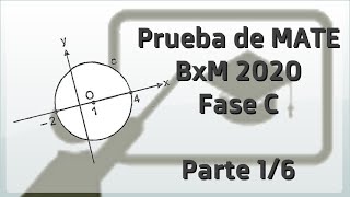 Bachillerato por Madurez 2020  Convocatoria 1  Fase C  Ejercicios 01  12 [upl. by Sinnej692]