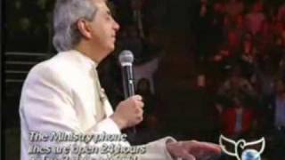 Benny Hinn sings quotTheres Something About That Namequot [upl. by Dzoba85]