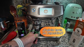 Breville Barista Touch ¿Cuanto tardas en hacer un Capuchino breville [upl. by Ojillek]