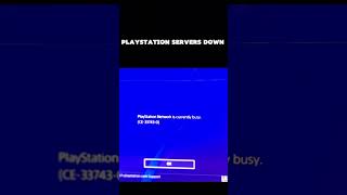 PlayStation servers down October 1 [upl. by Azmuh571]