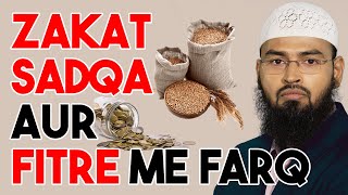 Zakat Sadqa Aur Fitre Me Kya Farq Hai By AdvFaizSyedOfficial [upl. by Lerak]