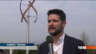 TG5  ENESSERE arreda e alimenta il Vannucci Nursery Park [upl. by Nylitak506]