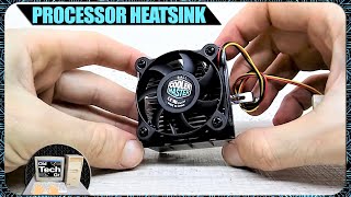 CPU Cooler FAN Cooler Master Socket Intel 370 AMD A462 3pin Heatsink Aluminum  Short Video [upl. by Annah]