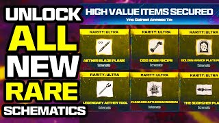 How To Unlock ALL NEW Schematics in MW3 Zombies Season 1 Legendary amp Classified Schematics Guide [upl. by Secnarfyram]