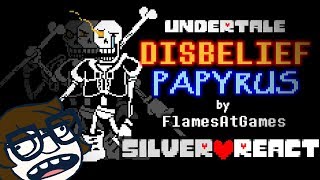 Silver React DISBELIEF Papyruss Genocide Route  Just Woah [upl. by Egarton]