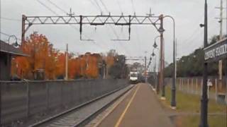 Morris amp Essex Train 6917 departing Covent Station [upl. by Ainival608]