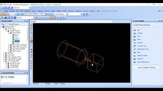 PDMS BASIC PART 4 EQUIPMENT MODELLING PUMP [upl. by Ellenar478]